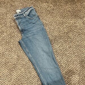 Abercrombie and Fitch jeans.